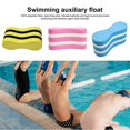 thumbnail image 3 of Swim Training Pull Buoy EVA Pull Buoy Leg Float Board Pool Training Aid Equipment Soft Foam Swimming Float Kickboard-Good, 3 of 5