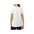 thumbnail image 2 of Bow & Drape Womens Sunday Funday Sequined Embellished T-Shirt, White, Juniors, Large, 2 of 2