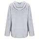 thumbnail image 4 of Blusa de mujer Botón de moda Tops de felpa con capucha con bolsillo Tops de invierno sueltos Pompotops FGAJ22818, 4 of 6
