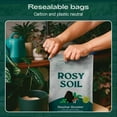 thumbnail image 5 of Rosy Soil Biochar Booster Soil Amendment, Organic Biochar for Plants, Improves Soil Health & Water Retention, for Gardens, Raised Beds & Indoor Plants, 8 qt, 5 of 8