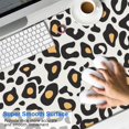 thumbnail image 2 of Long Mouse Pads for Desk,Black and Yellow Of Leopard Print Desk Mats on Top Of Desks, Desk Mouse Pad Extra Large with 3mm Non-Slip Base and Stitched Edge for Gaming,Office,Work,Home 47.3"x23.6", 2 of 6