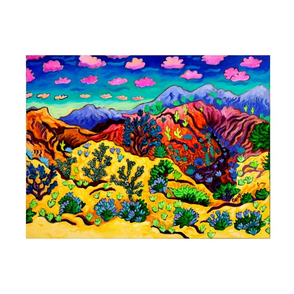 Cathy Carey 'Transported' Canvas Art