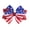 Multicolor-1A Home Decor, variant on karymi 4th of July Hair Bows for Girls 4 Styles Red White Blue Patriotic Hair Clips with Glitter Rhinestone A Merican Flag Star Allig Ator Barrettes 4th of July Decor