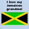 thumbnail image 2 of CafePress - I Love My Jamaican Grandma Body Suit - Baby Light Bodysuit, Size Newborn - 24 Months, 2 of 4