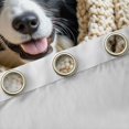 thumbnail image 4 of Homewish Cute Collie Dog Kitchen Curtains,Pet Lover Black Out Curtains Pack of 2 (42x63 Each),Cream, 4 of 6