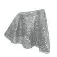 thumbnail image 3 of Table Nappes en Liquidation Liquidation, Nappe à Paillettes pour Table Basse, Housse de Table Ronde, Nappe de Pique-Nique Extérieure (60x60cm), 3 of 5