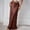 Coffee, variant on Aloohaidyvio Pleated Skirts for Women Plus Size,Womens Solid Color Sexy Half-body Skirt,Summer Ice Silk High Waist Hip Long Skirt