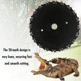 thumbnail image 4 of Chainsaw Disc Cutter Grass Trimmer Head, 9 Inch Steel Grass, 4 of 4