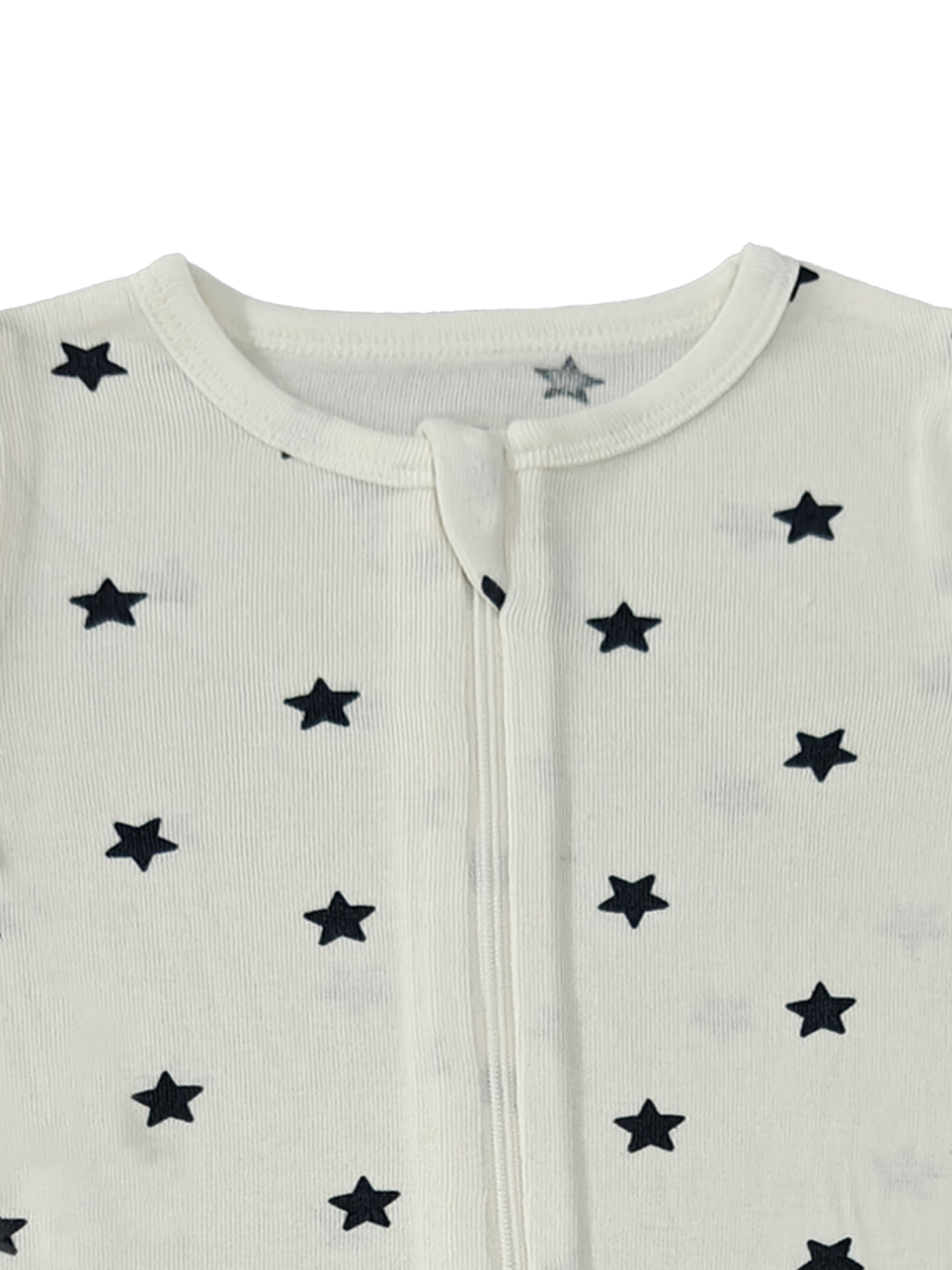 Wonder So Soft Modal by Wonder Nation Baby Unisex Two-Way Zipper Footed Sleep N Play Pajamas, Sizes Preemie-6/9 Months