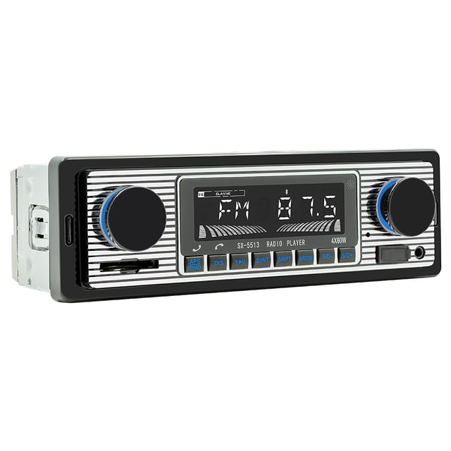 Autorradio Dirkorcy Classic Single Din con Bluetooth