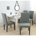 thumbnail image 4 of Adjustable Chair Covers Slipcover Dining Room Chair Seat Protector Housse Chaise For Home Office Stool, 4 of 7