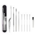 thumbnail image 1 of Stainless Steel Earpick Set - 8Pcs with Case, 1 of 1