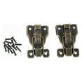 thumbnail image 1 of 2 Pcs Jewelry Chest Cabinet Suitcase Case Trunk Toggle Hasp Latch Clasp Clip, 1 of 8