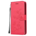 thumbnail image 1 of Allytech Galaxy Note 20 Ultra Cover, PU Leather Folding Stand Butterfly Embossed Credit Cards Slots Magnetic Closure Shockproof Anti-scratch TPU Back Cover for Samsung Galaxy Note 20 Ultra, Rose, 1 of 4