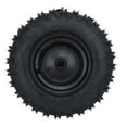 thumbnail image 2 of 4.10-6 Neumlico de Rueda Trasera, Neumlico de Llanta de Rueda Trasera de 19 mm de Soporte de Soporte Resistente A Punción Resistente Para Atv Quad Mini Bike Go Kart, 2 of 7