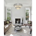 thumbnail image 2 of Elegant Lighting Willow 40 inch Chandelier in Chrome, 2 of 8