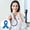 Blue, variant on 5Pcs Awareness Ribbon Lapel Pins, Enamel Brooch Badges for Pancreatic Cancer Alzheimer's Domestic Violence, Bulk Charity Pins for Fundraising Walks, Social Events, and Advocacy Campaigns
