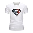 thumbnail image 2 of Camiseta con estampado de personajes de Anime, camisa de manga corta con cuello redondo, ropa informal de gran tamaño, multicolor, 100% algodón, Verano, 2 of 4