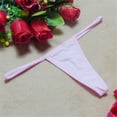 thumbnail image 3 of Bigersell Cotton Underwear for Women Seamless Clearance Bikini Underwear Women Briefs Panty Style P-1685 Polyester Bikini Panties Bikini Thongs Briefs High Waist Women's Panties Pink One Size, 3 of 3