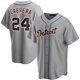 thumbnail image 1 of Nueva Camiseta De Béisbol Cardigan Tigers Baseball #24 Cabrera Summer Sportswear Gris-S(36), 1 of 2