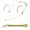 A, variant on Beige Double Earhook Headset Mic Headworn Microphone 3.5mm 3 Pin 4 Pin Xlr Plug