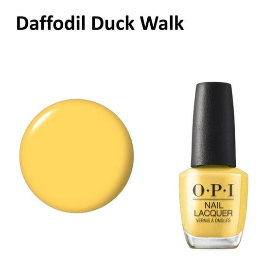 OPI Nail Lacquer Daffodil Duck Walk 0.5 oz #NLS056