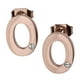 thumbnail image 3 of Set de Joyería para Mujer Iniciales LuckyLy, Collar y Aretes Oro Rosa 18k, Modelo Yara rosa UNITALLA, 3 of 7