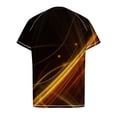 thumbnail image 4 of Lilgiuy Men's 3D Graphic Tees Casual Printed Short Sleeve T Shirts Crew Neck Summer Workout Shirts Tops for Daily Life, 4 of 5
