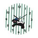 thumbnail image 3 of Reloj de pared acrílico decorativo para el hogar, elegante reloj de pared colgante, decoración divertida 20 cm, 3 of 9