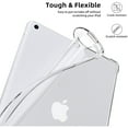 thumbnail image 2 of Dteck Case for iPad 9th Generation 10.2-inch, Shockproof Slim Clear iPad 8th/7th Gen 10.2" Cover Ultra Thin Soft TPU Silicone Transparent, Four Corners Drop-Resistant Protective Shell, 2 of 5