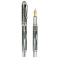 thumbnail image 4 of Xezo Xezo Maestro® Black Mother of Pearl  Platinum Plated Fountain Pen (Fine / Extra Fine Nib), 4 of 6