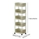 thumbnail image 4 of Xihbxyly Carrito de Almacenamiento, Organizador con Ruedas de 5 Niveles, Estante Multiusos Duradero, Diseño de Fácil Movilidad, Ideal para La Cocina, La Oficina En Casa, Solución para Ahorrar Espacio, 4 of 7
