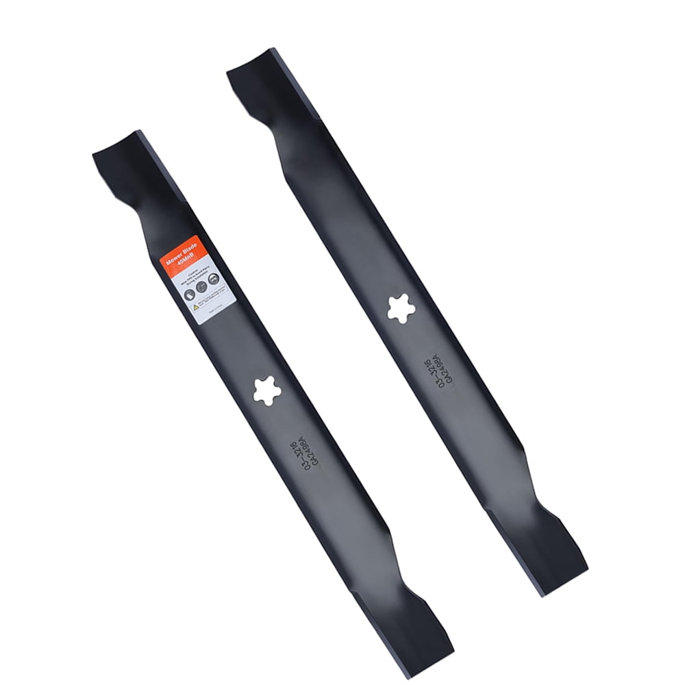 2 pieces 138971 Mower Blades for Craftsman LT1000 LT2000 42 inch Riding Mower, Poulan Pro Husqvarna 42'' Deck Lawn Tractor