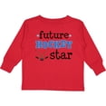 thumbnail image 3 of Inktastic Future Hockey Star Sports Boys or Girls Long Sleeve Toddler T-Shirt, 3 of 5