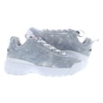 thumbnail image 3 of Fila Disruptor Ii Denim Boys Shoes Size 4, Color: Blue, 3 of 4