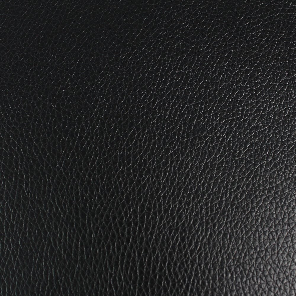 Car Marine Vinyl Fabric Upholstery Grade Replace Decorate Faux Leather by Yard (1Yard, Black)