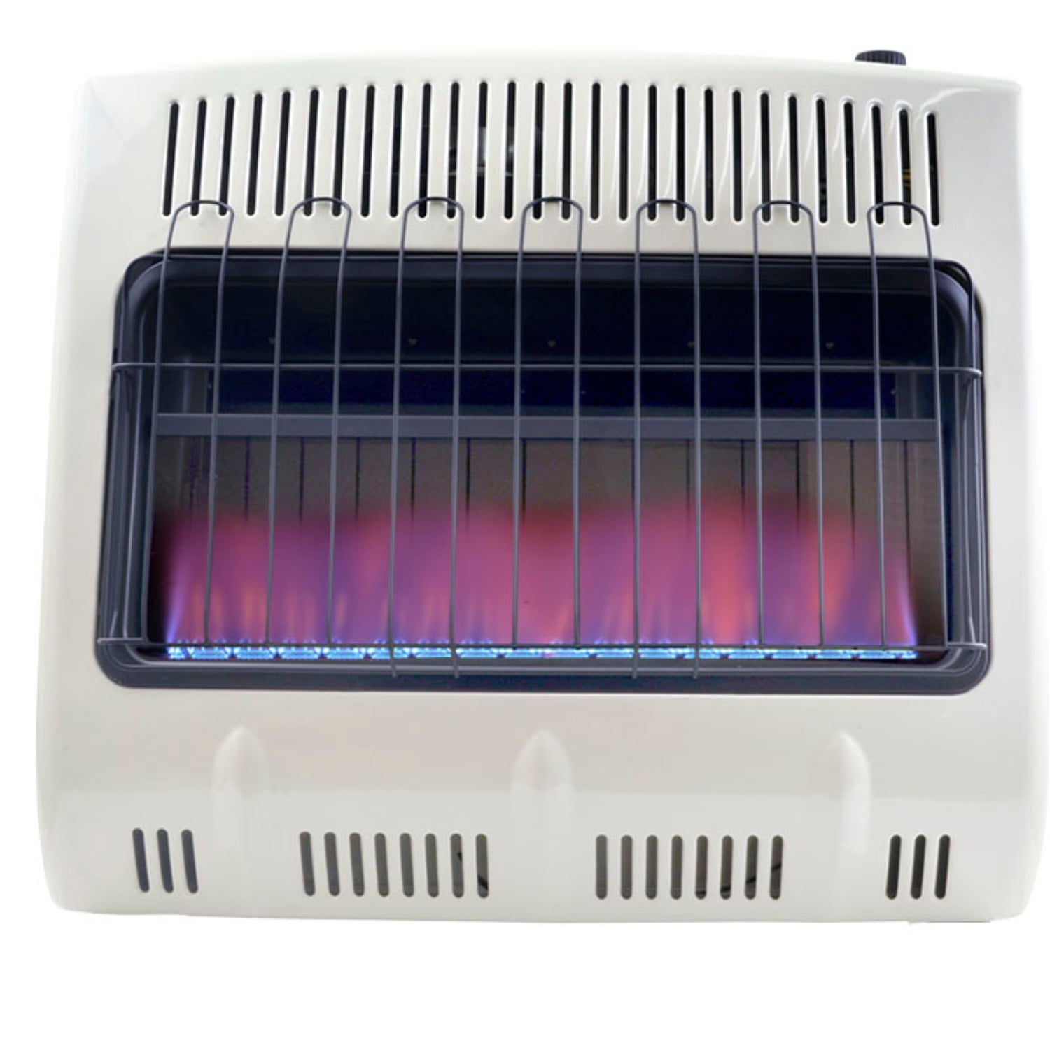 Mr Heater 30 000 Btu Vent Free Blue Flame Propane Heater In White Walmart Com