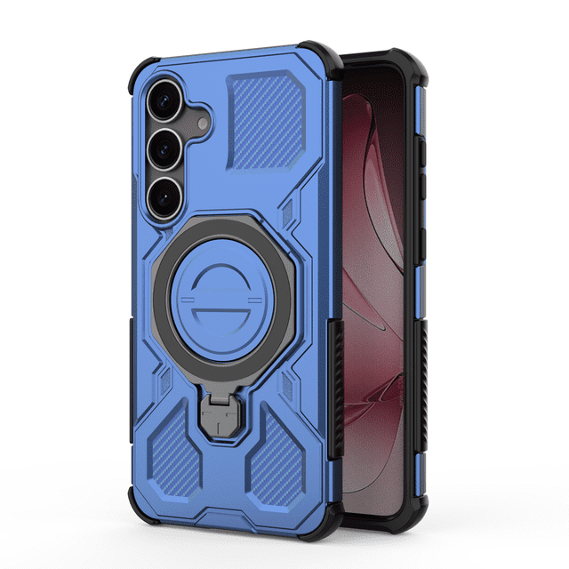 Funda GANGXUN para Samsung Galaxy S25 Plus , magnética, ligera, soporte 360°, antigolpes