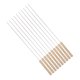 thumbnail image 5 of BALAHAPY 10Ud Bbq Skewer Inoxidable Con Mango De Madera Color Beige Para Asados, 5 of 8