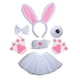 thumbnail image 2 of Diadema con orejas de disfraz de conejo animal, diadema con falda de cosplay, accesorios modernos para fiesta temática de carnaval, disfraces de año N 6 piezas, 2 of 8