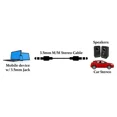thumbnail image 2 of 3Ft 1/8" 3.5Mm Aux Male To Male Stereo Audio Cable Cord Headphones Headset Mp3, 2 of 2