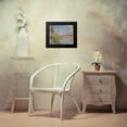 thumbnail image 3 of Monet, Claude 18x15 Black Modern Framed Museum Art Print Titled - Spring by the Seine 1875, 3 of 4