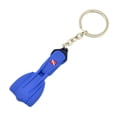 thumbnail image 2 of Key Chain Mini Diving Fins Design Personalized Sea Theme Kayak Sailing Hanging Pendants Gift Key Ring Holder Backpack Tag Purse Blue, 2 of 6