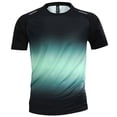 thumbnail image 7 of Ovzne Men's Big & Tall Gradient Crew Neck Short Sleeve T-Shirts Athletic Sports Tees Casual Stretchy Workout Tops Sizes XS-5XL, 7 of 7