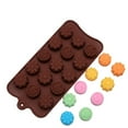 thumbnail image 4 of Chocolate Molds Silicone Shapes, Flower Silicone Mold with 3 Unique Rose and Floral designs, Silicone Tray Mold for Homemade Chocolates, Party Favors and Baked dessert Accents, 4 of 6