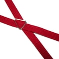 thumbnail image 3 of CTM  Elastic Clip-End 1/2 Inch Skinny Urban Suspenders (Women), 3 of 4