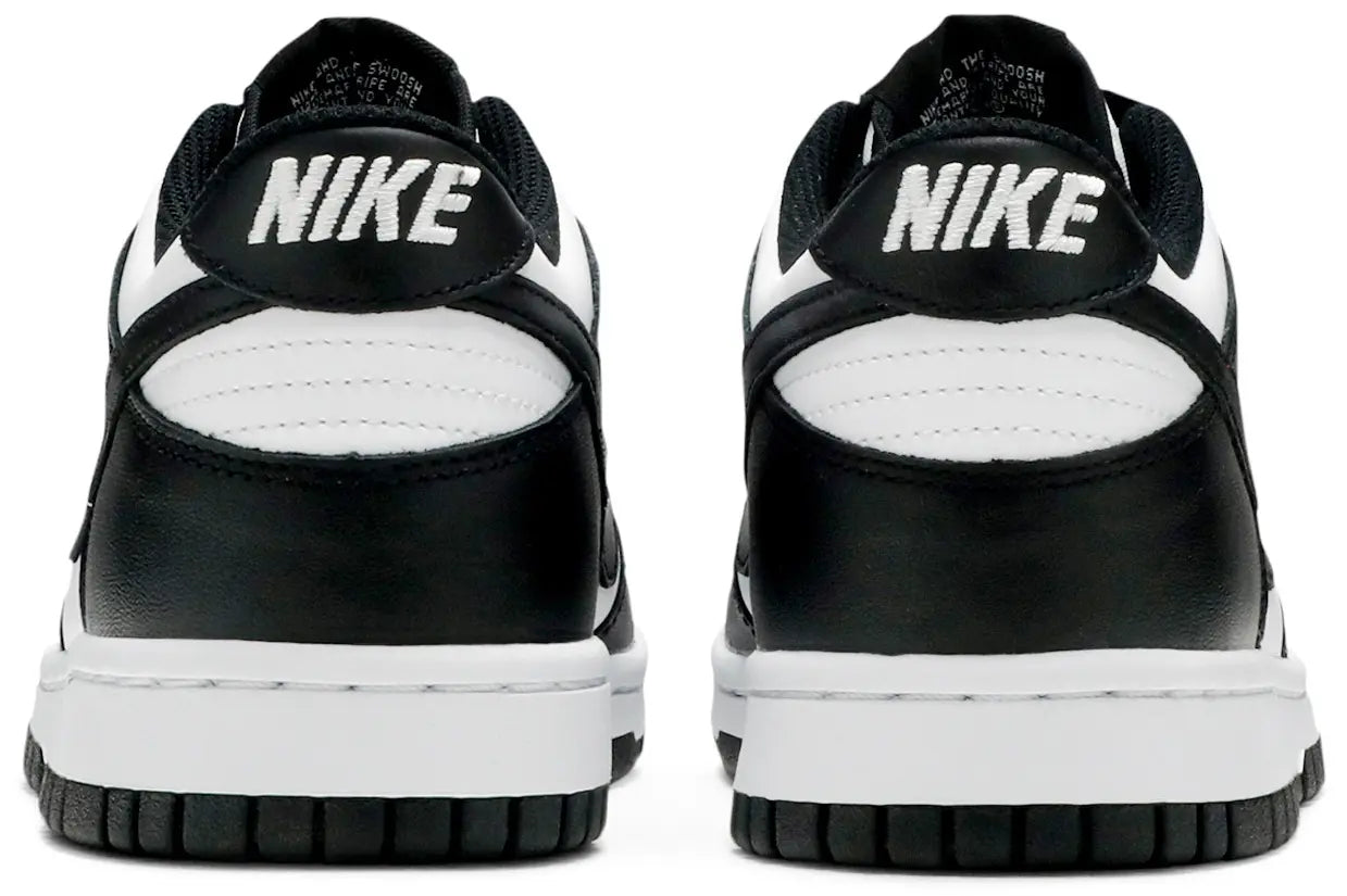 Nike Dunk Low PANDA - Black White (CW1590-100) Youth Size 6Y / Women\'s 7.5 NIB Nike Dunk Low Retro Black White Panda Women | Mercari main image 3