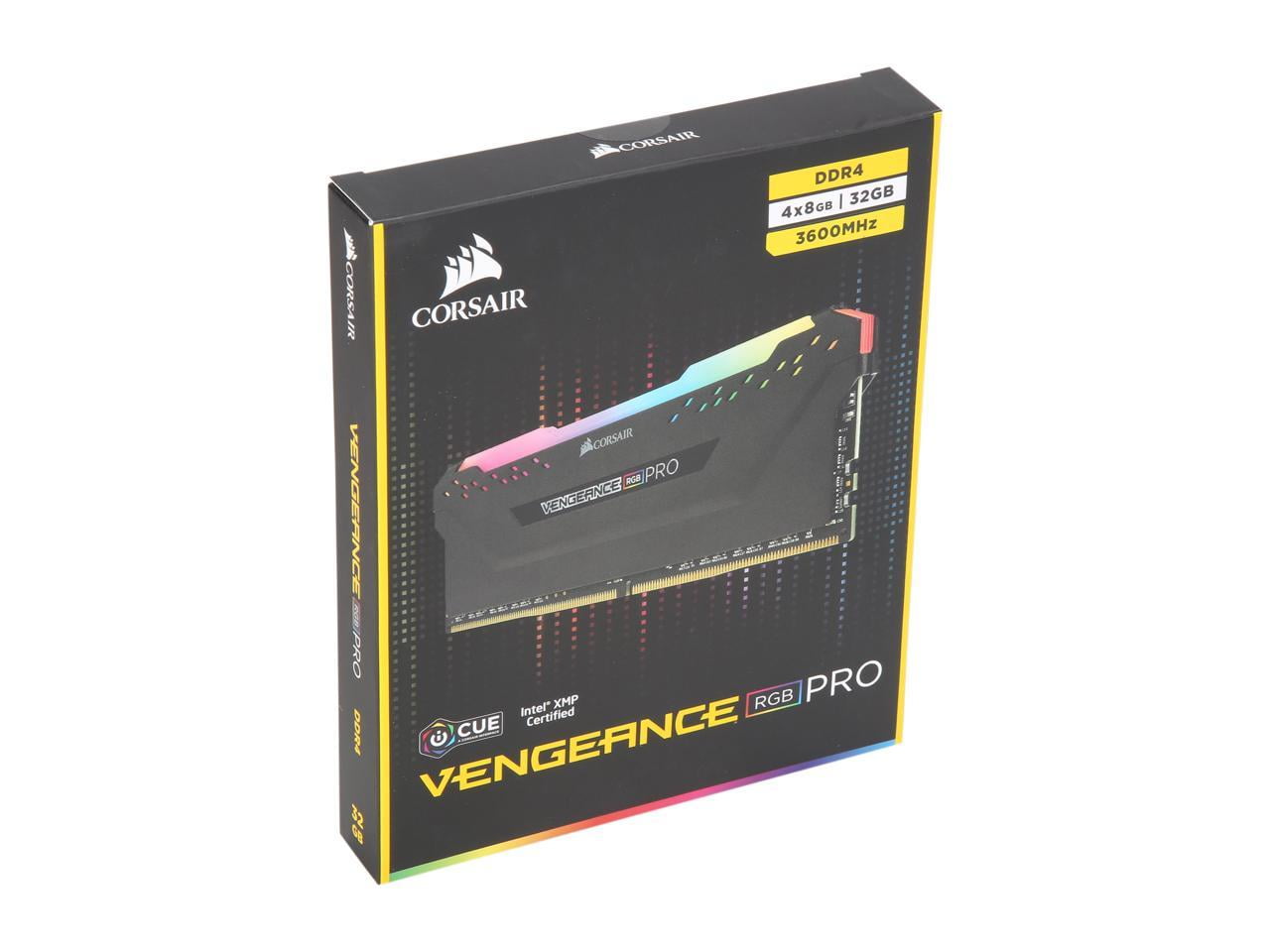 CORSAIR Vengeance RGB PRO - DDR4 - kit - 32 GB: 4 x 8 GB - DIMM
