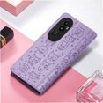 thumbnail image 3 of Funda Cartera FOXDOCK para OPPO Reno 10 , Flip PU con Relieve de Gatos y Perros, Tarjetero y Soporte, 3 of 6