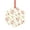 Hexagon, variant on Junzan Floral Pattern Christmas Ornaments,1 PCS Christmas Décor Acrylic Pendant Xmas Tree Decor for Hanging on Tree and Party Favors,3"-Round Shape